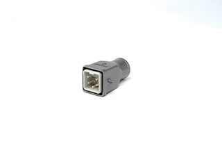 Metal 5 Poles Extension Type Plug 10A Top Entry Multipole